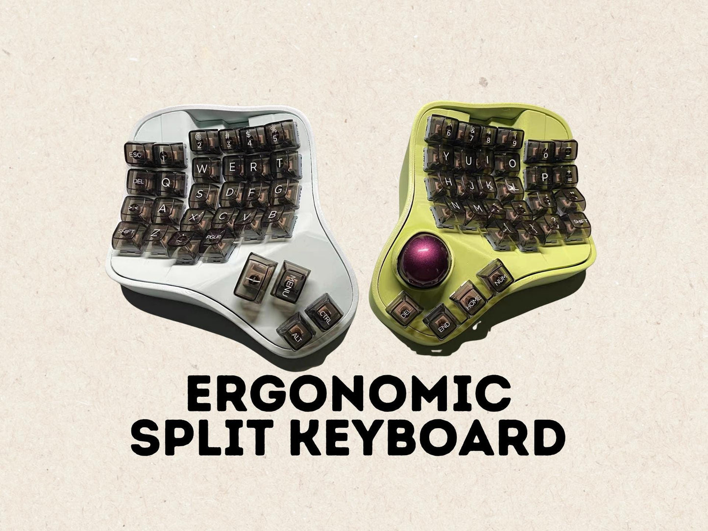 Curvy Cake Split Keyboard DIY Kit