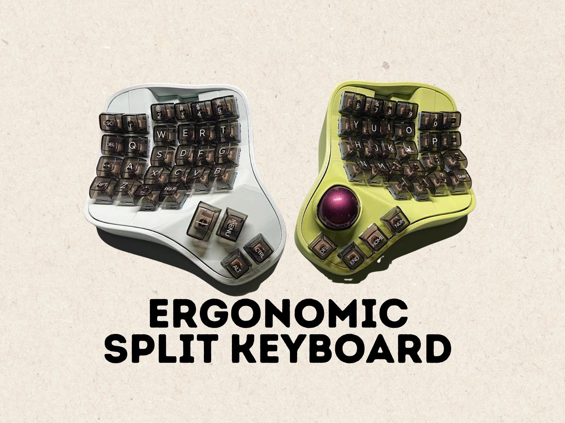 Curvy Cake Split Keyboard DIY Kit