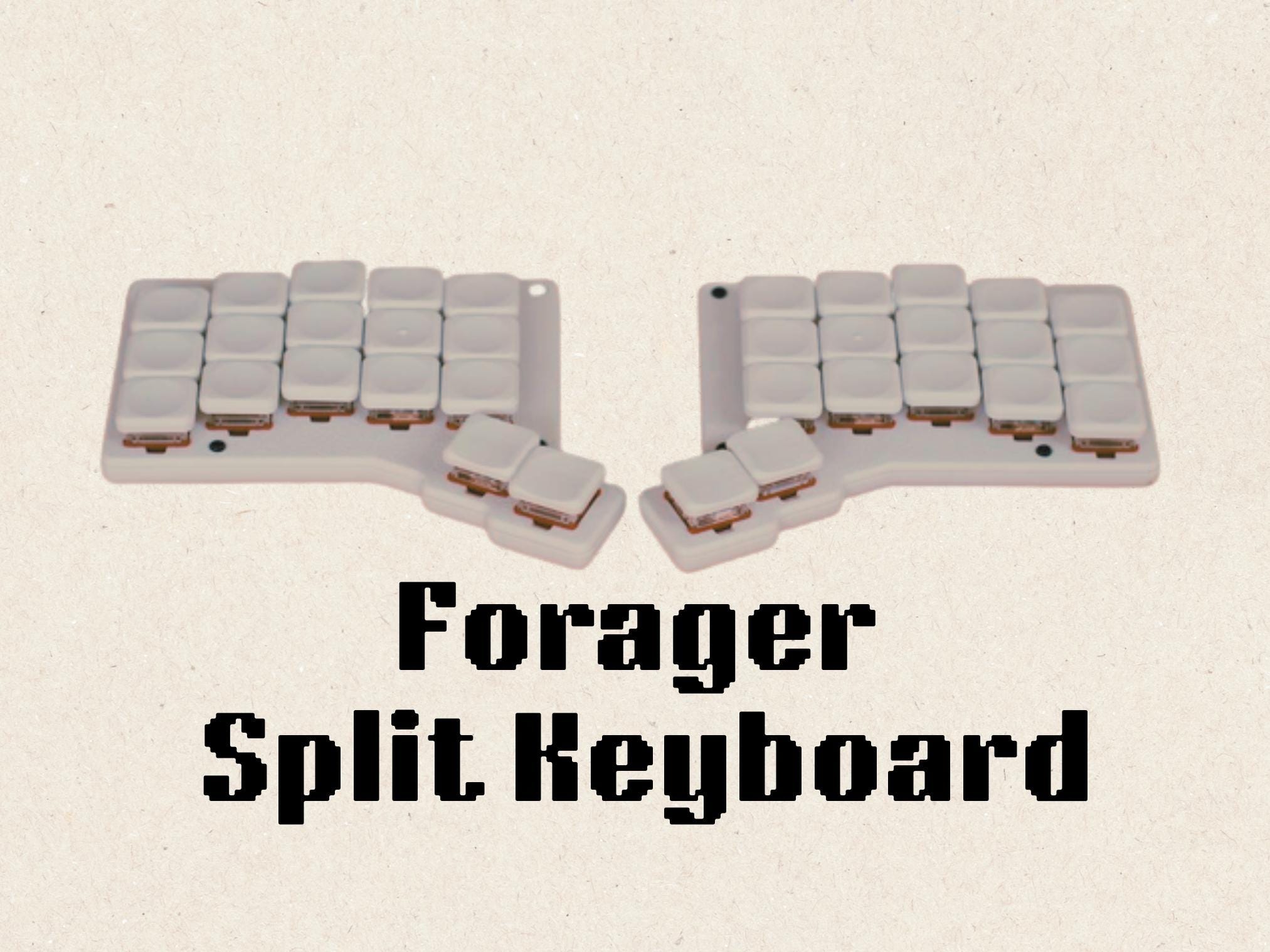 Forager Split Keyboard