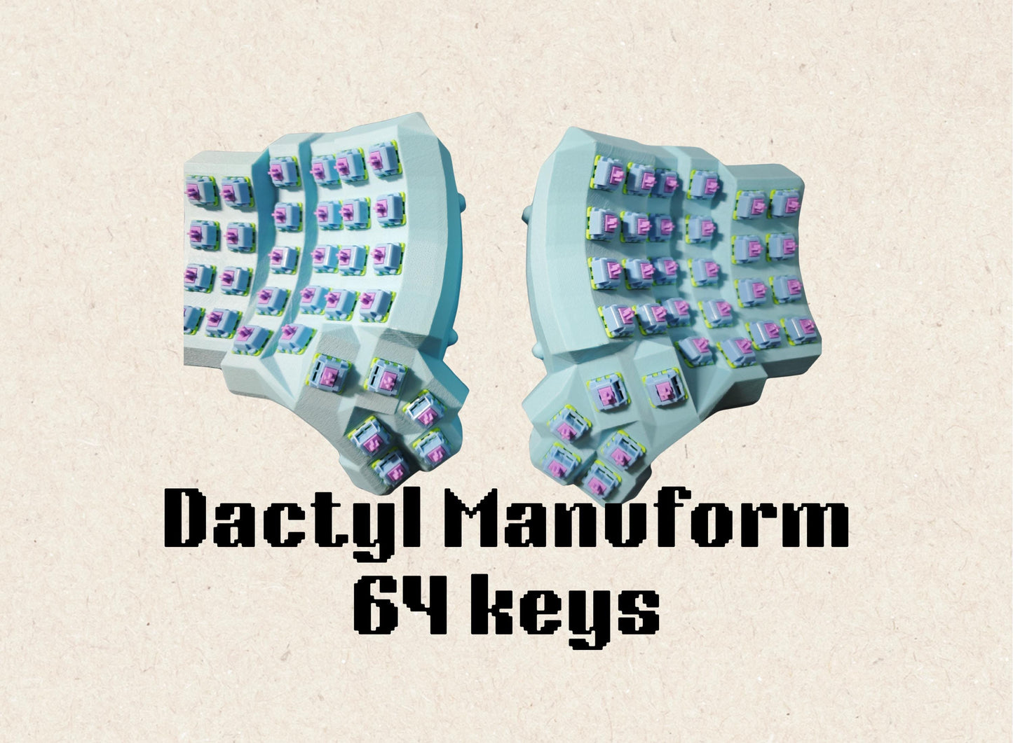 Dactyl Manuform Split Keyboard
