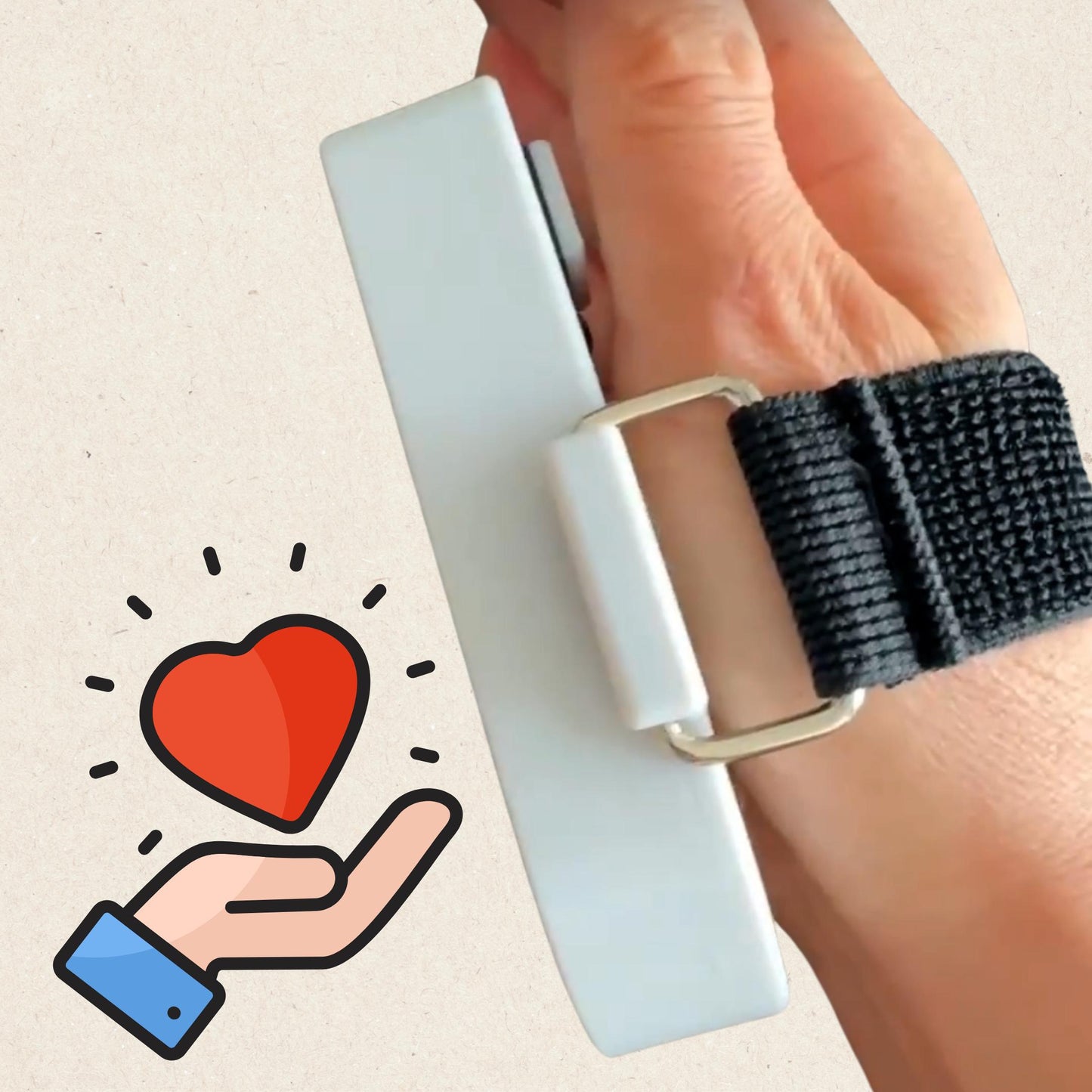 Assistive Mouse with Adjustable Band