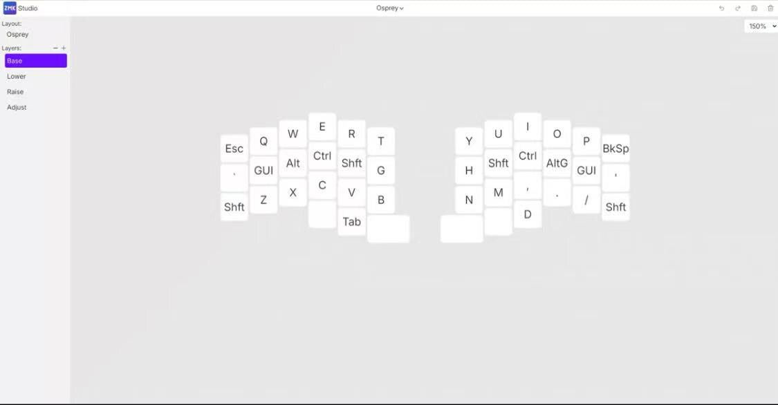 Osprey Keyboard DIY Kit