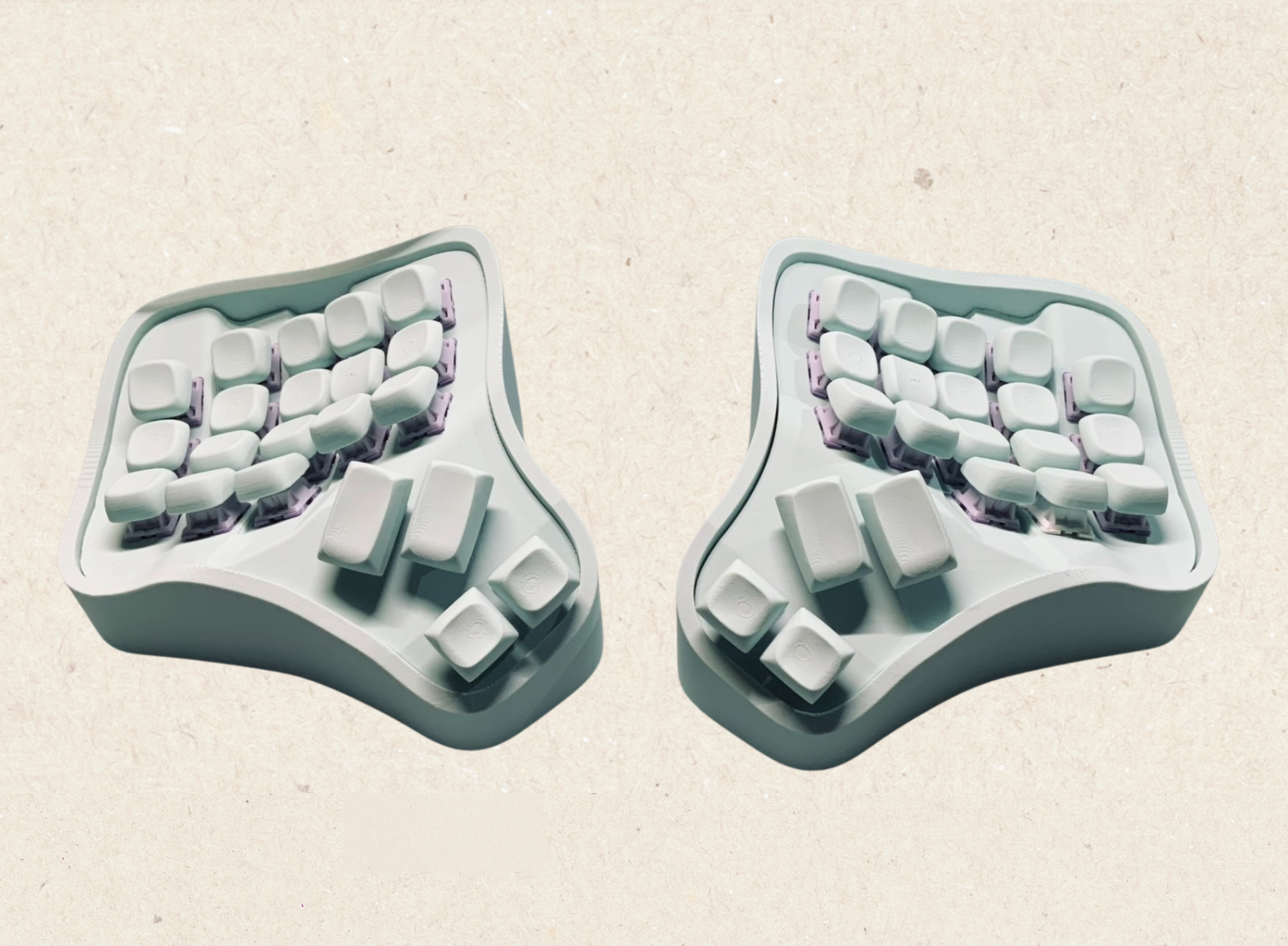 All three models: Wireless and Wired connection: Bluetooth and Cable; Hot-swappable; ZMK-Compatible 

1️⃣ 35-Key Dual-Mode Split Keyboard 
Note: Keycaps and switches not included.

2️⃣ 36-Key TrackPoint Keyboard (Auto Layer Switch):
✅ 36-Key Red TrackPoint with Auto Layer Switching 
Note: Keycaps and switches not included.

3️⃣ 46-Key Dual-Mode Split Keyboard with Trackball:
✅ 3610 Trackball – Add a trackball module for full navigation
Note: Trackball included. Switches and keycaps not included. 
