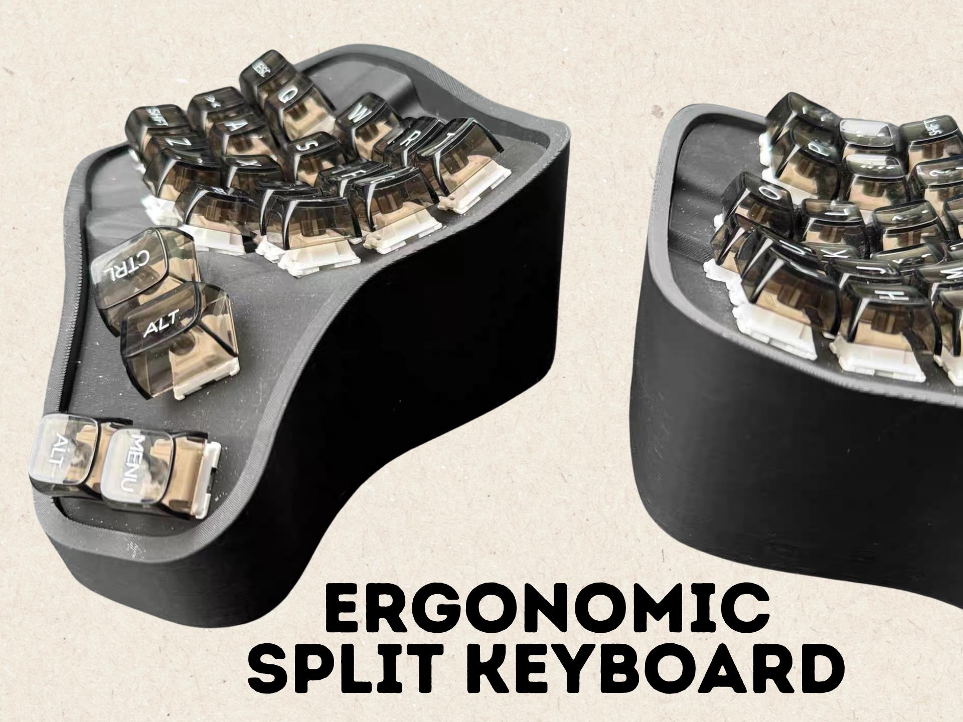 Curvy Cake Split Keyboard DIY Kit