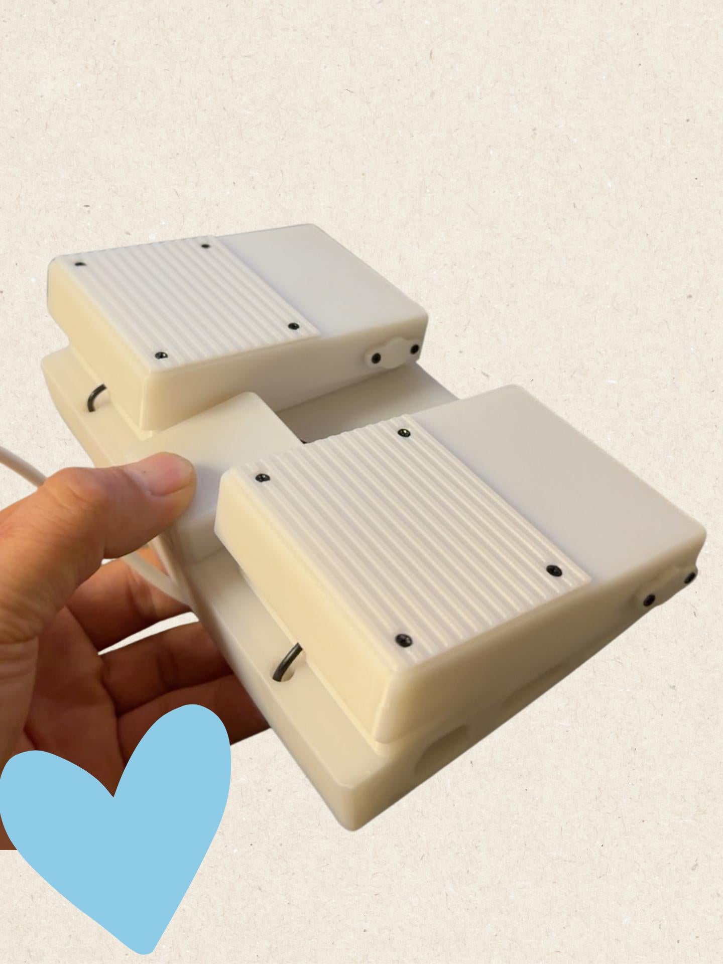 Dual-Pedal Foot Control