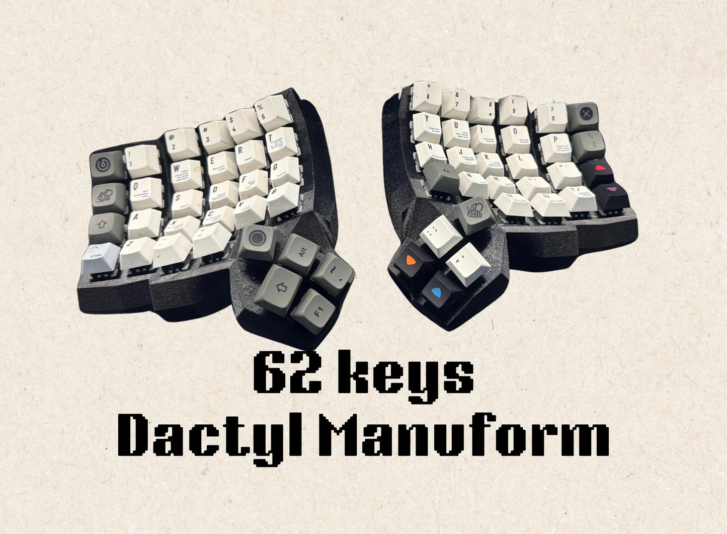 Dactyl Manuform Split Keyboard