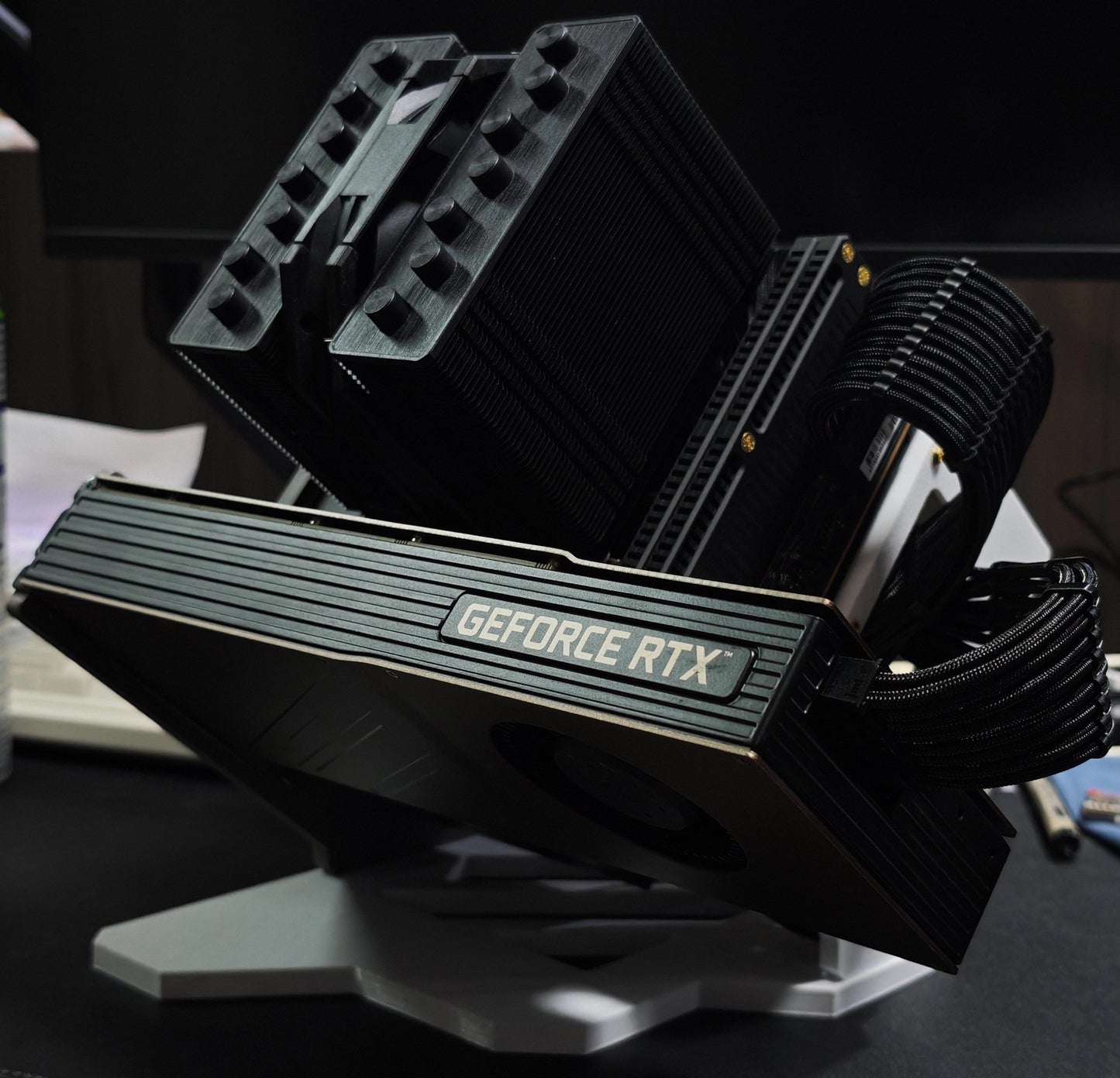 mATX ITX Tilted PC Case