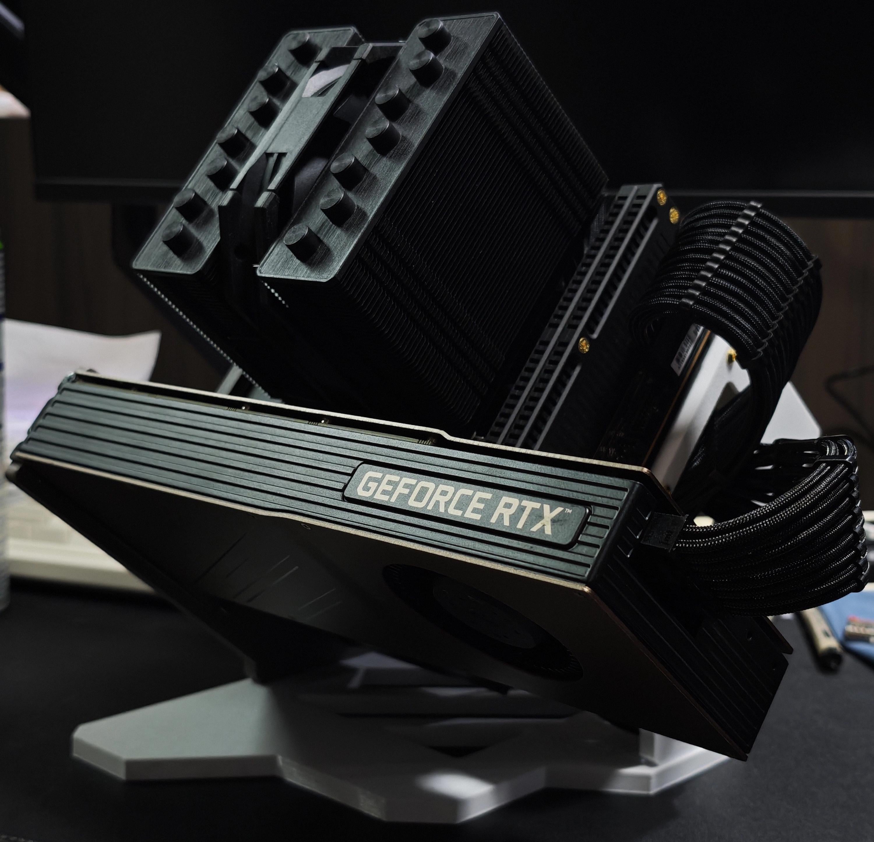 mATX ITX Tilted PC Case