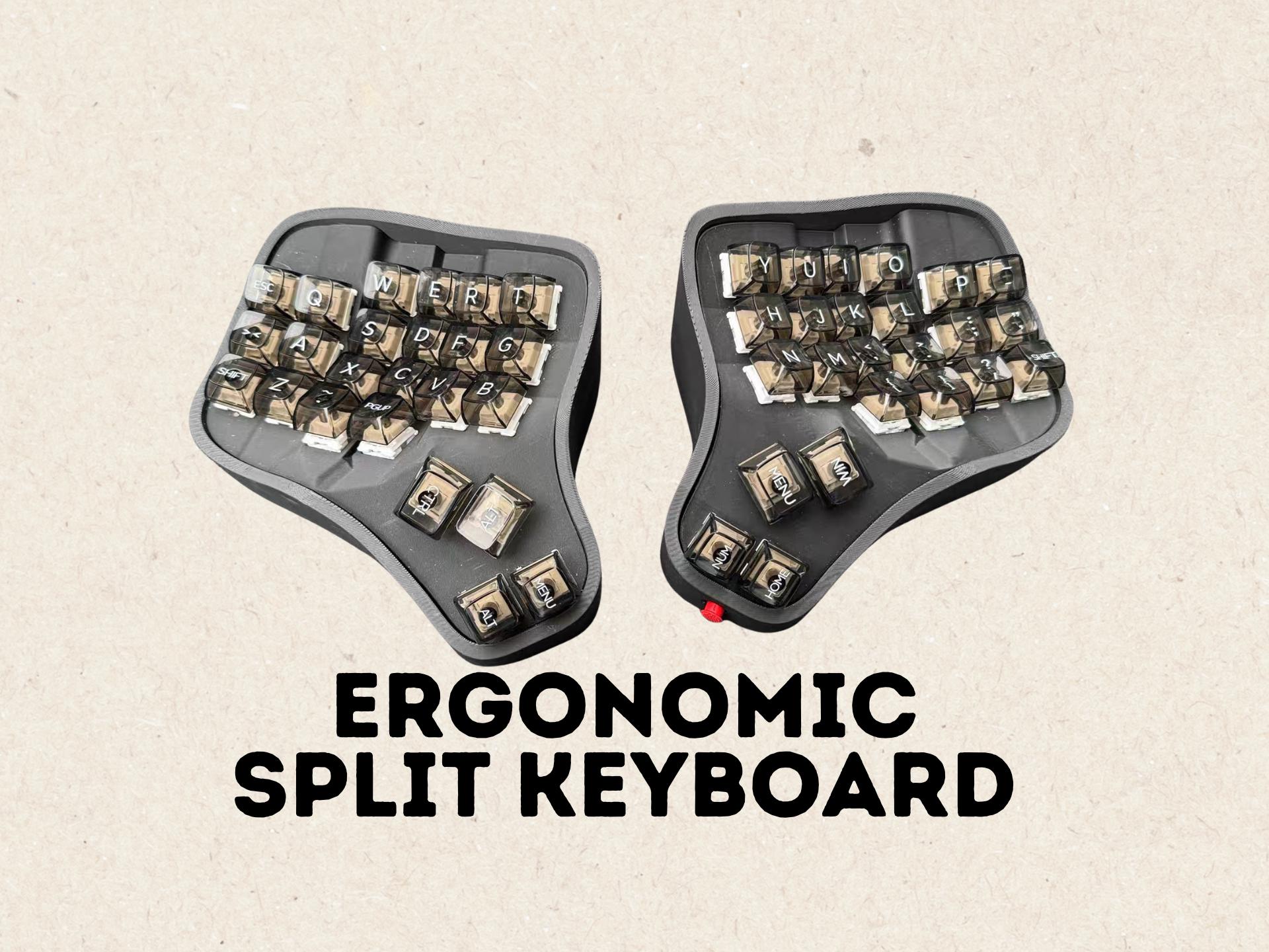 Curvy Cake Split Keyboard DIY Kit