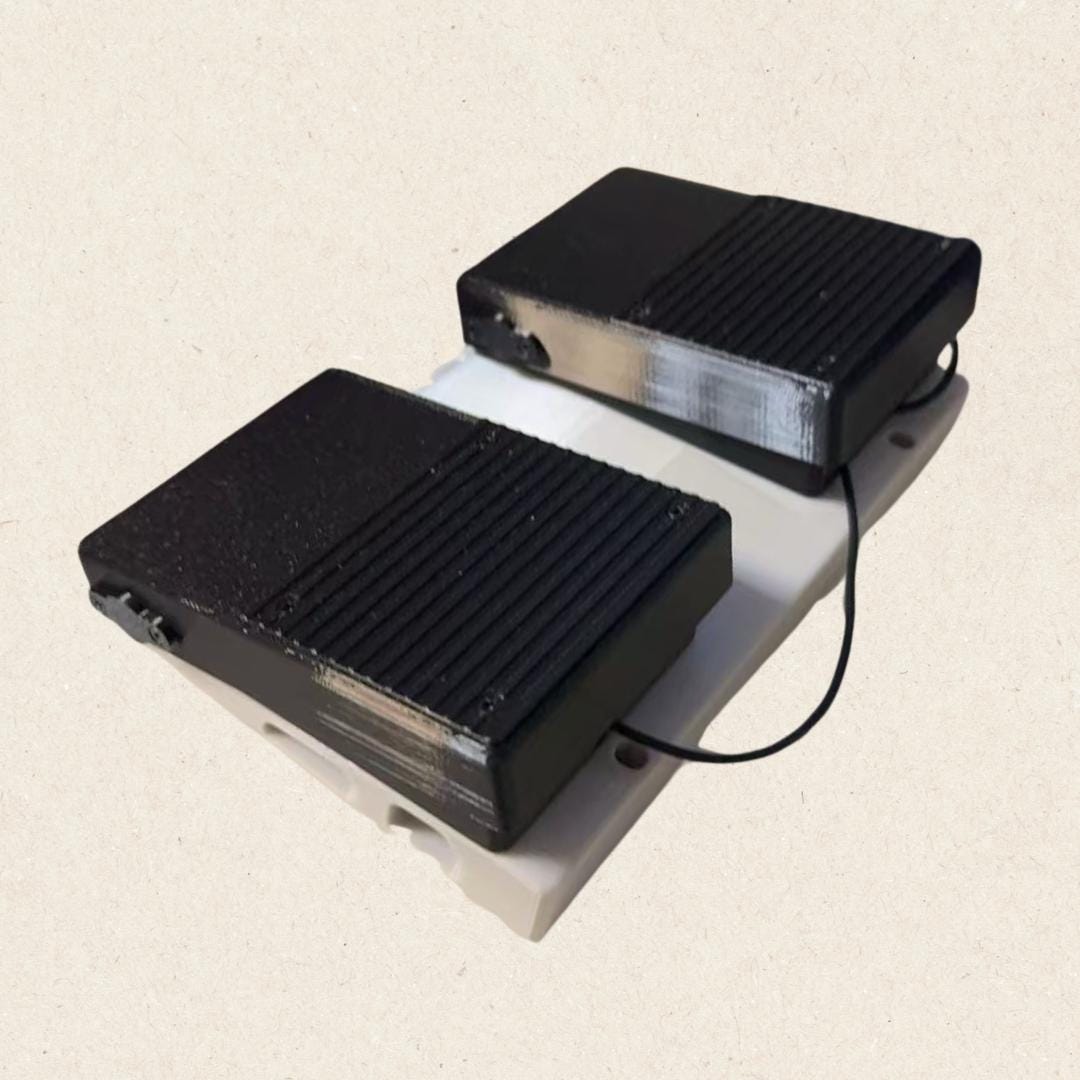 Dual-Pedal Foot Control