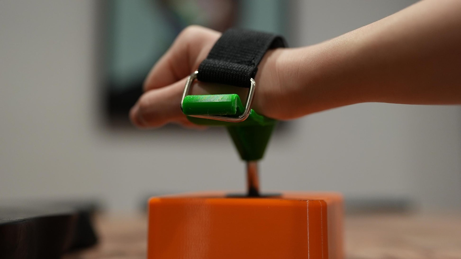 Assistive Joystick WASD Adjustable Band for Accessibility, Action Switch, Joystick Grips, Limited Hand Mobility, Custom Disabled Device Tech