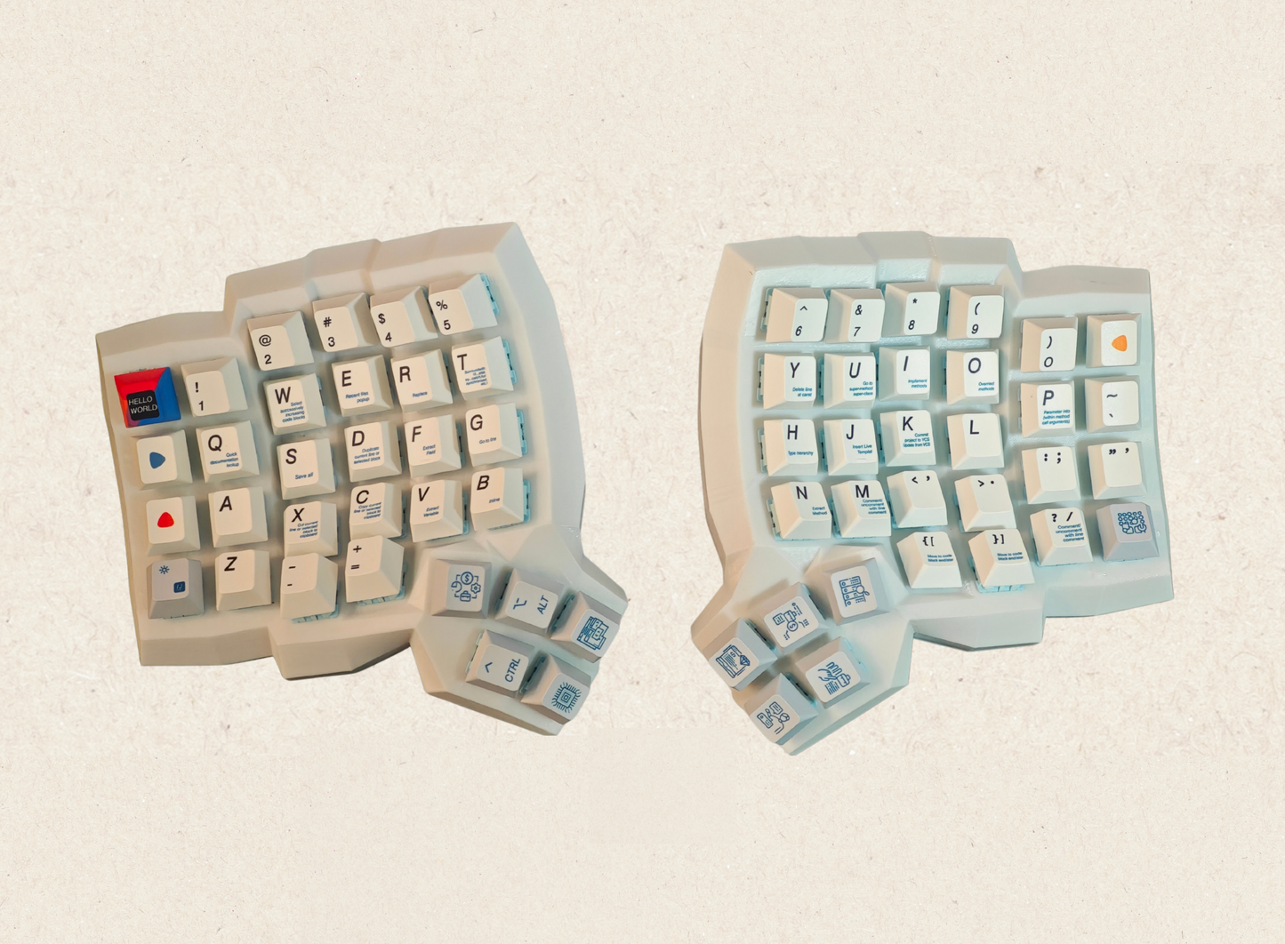 ✅ Key Features:
[Hot Swap/RGB] Supports hot-swap switches. Do not support RGB.
[Connectivity]: Wired 
[Firmware] QMK firmware, supports VIAL.
[Switch] Support standard mx switches. Do not support low-profile or magnetic switches.
[Color]: Please specify preferred color. We have more color options than listed.
[Packing List] DIY keyboard kit*1, Complementary Type-C cables*2, Wrist Rests and Feet Pads. Note switches and keycaps are not included.

✅ Highlights
1. Support customization of any row, any column