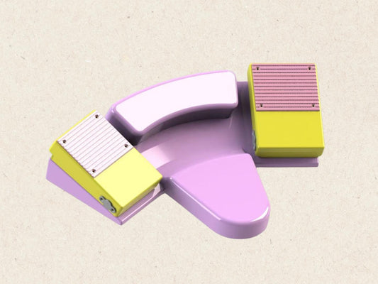 Foot Control Keyboard, Action Switch, PC Pedal Hands Free Mouse, Limited Hand Mobility, Custom Key, Black, Disabled, Assistive Tech