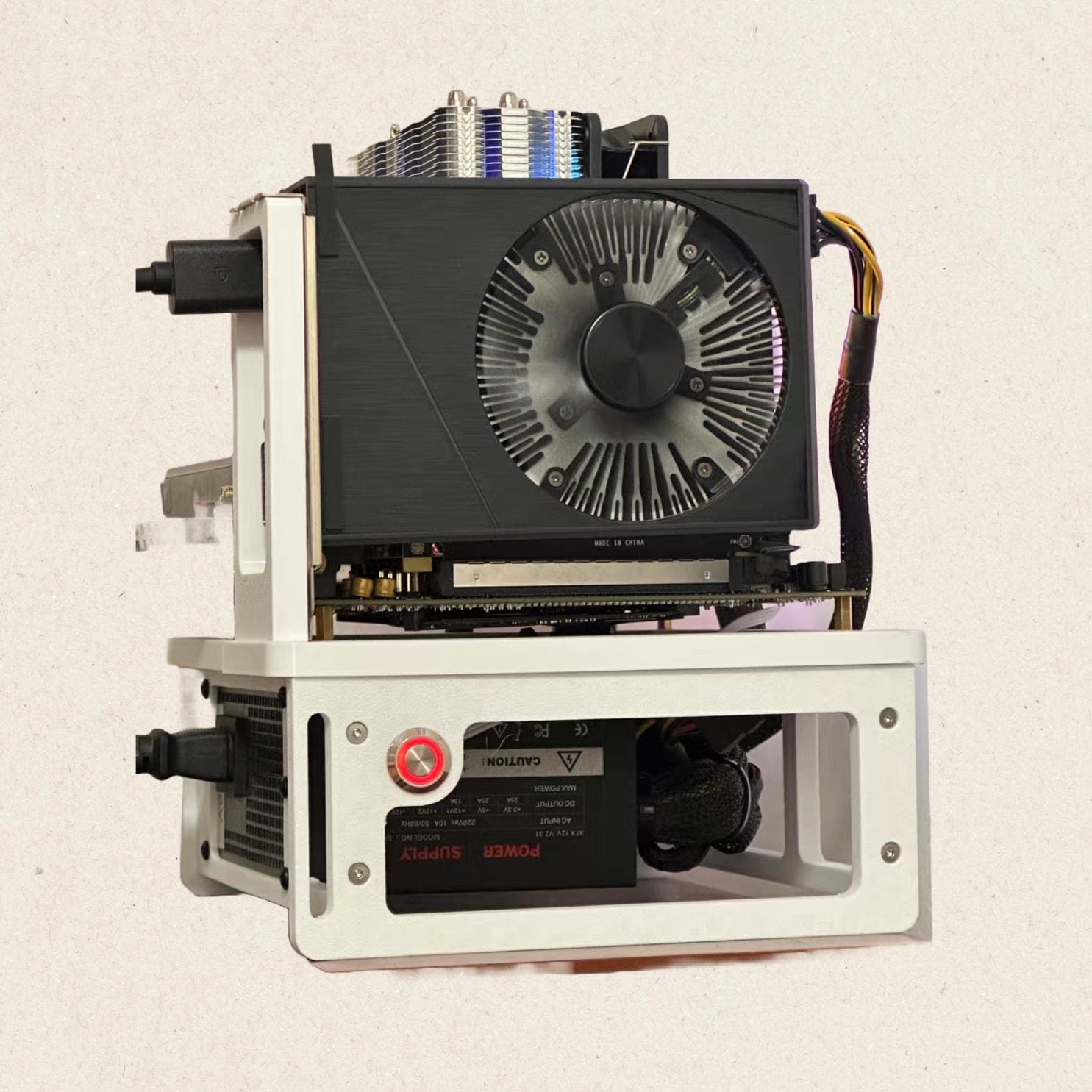 Category: Computer case | Type: Desktop | Cooling method: Air cooling ITX / mATX case
[Motherboards Compatibility]:&nbsp;ITX, non-standard ITX, mATX, non-standard mATX.

[Power Supply Compatibility]: SFX, SFXL, ATX&nbsp;

[Graphic Card]: 2 slots GPU only.

Hard disk slots ITX motherboard + SFX power supply version with 3 2.5-inch hard disk slots&nbsp;

ITX motherboard + ATX power supply version with 2 2.5-inch hard disk slots

mATX motherboard supports four 2.5-inch hard disk slots regardless of power suppl