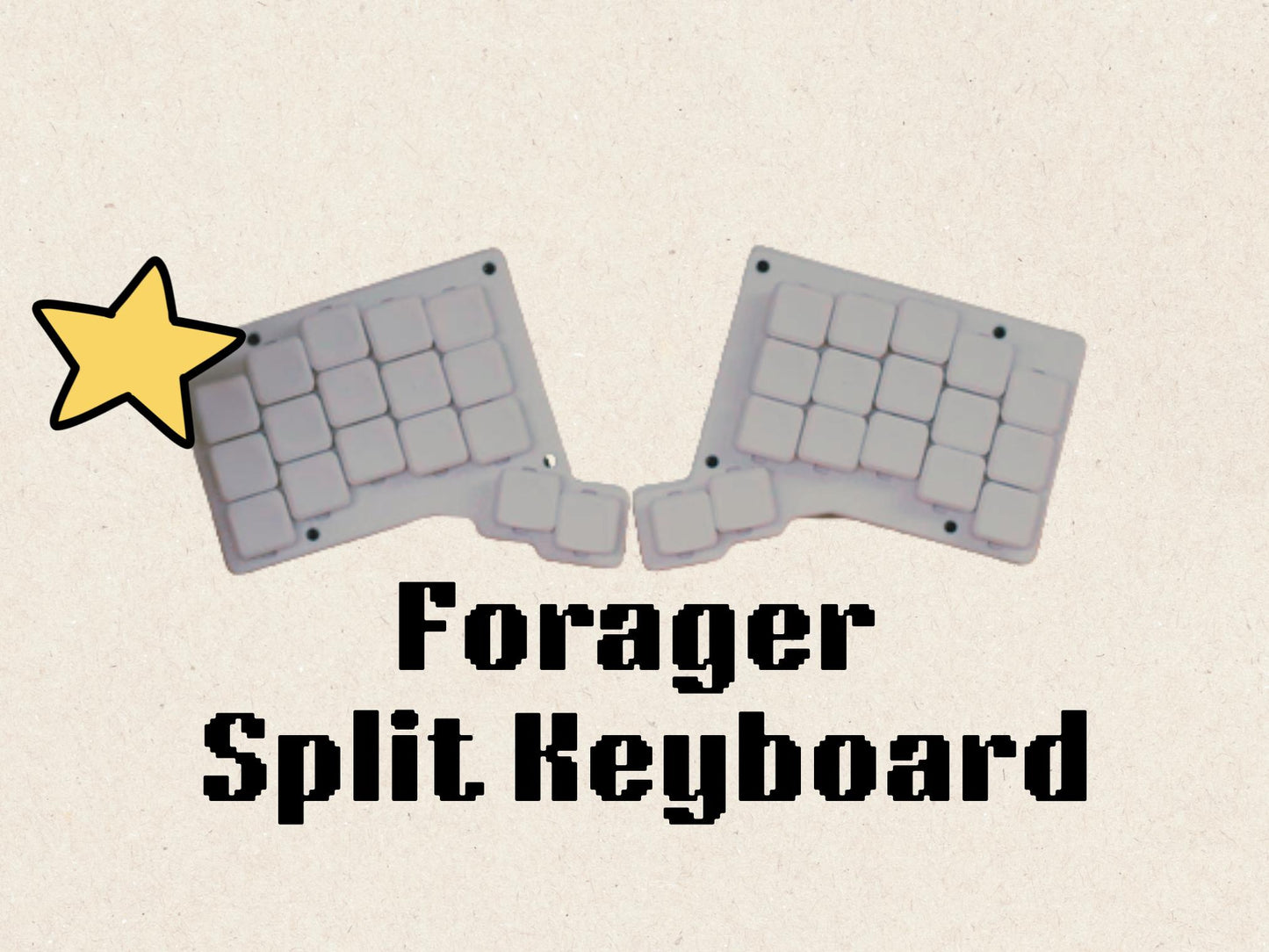 Forager Split Keyboard