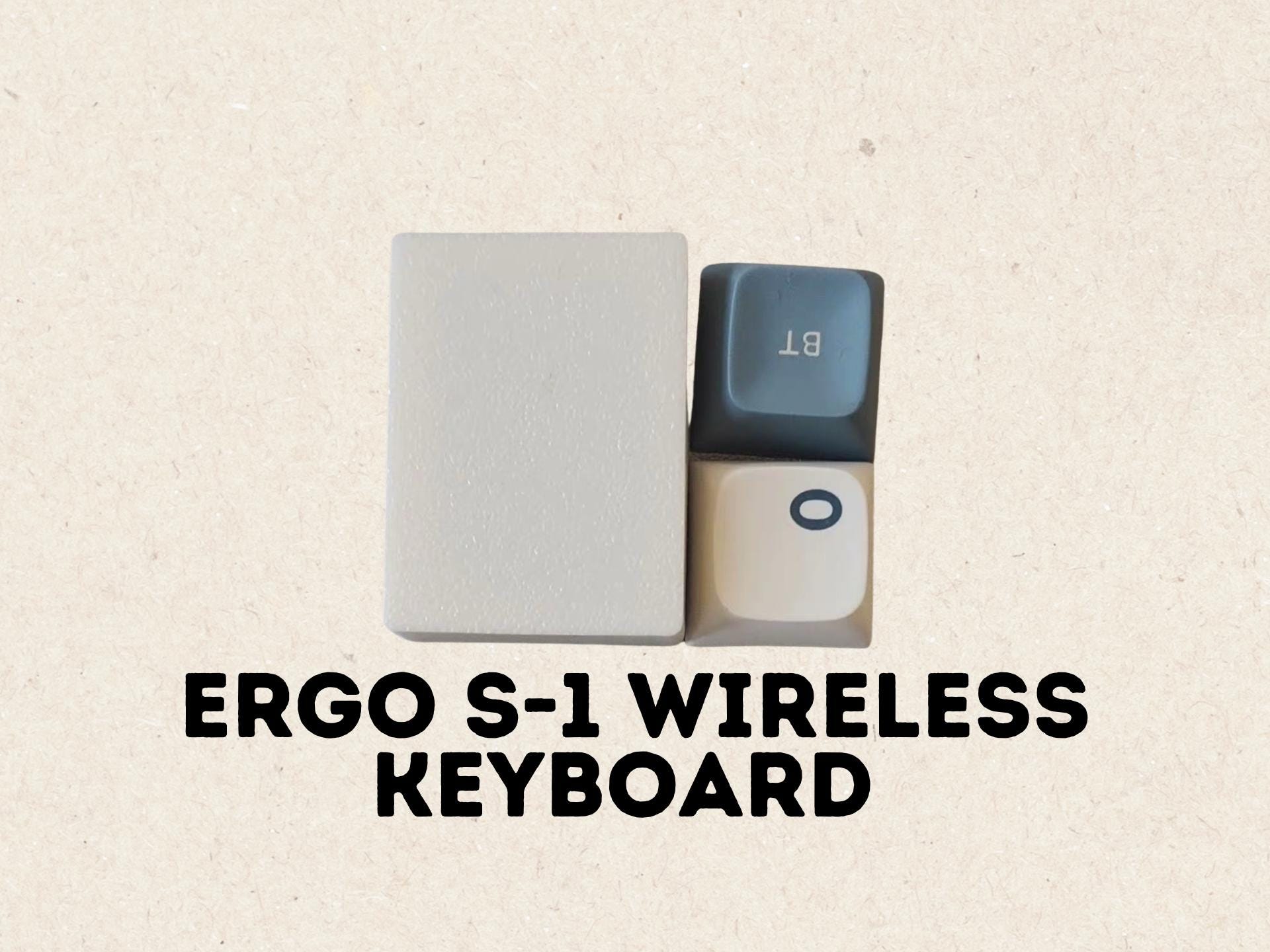 Ergo S-1 Split Wireless Keyboard