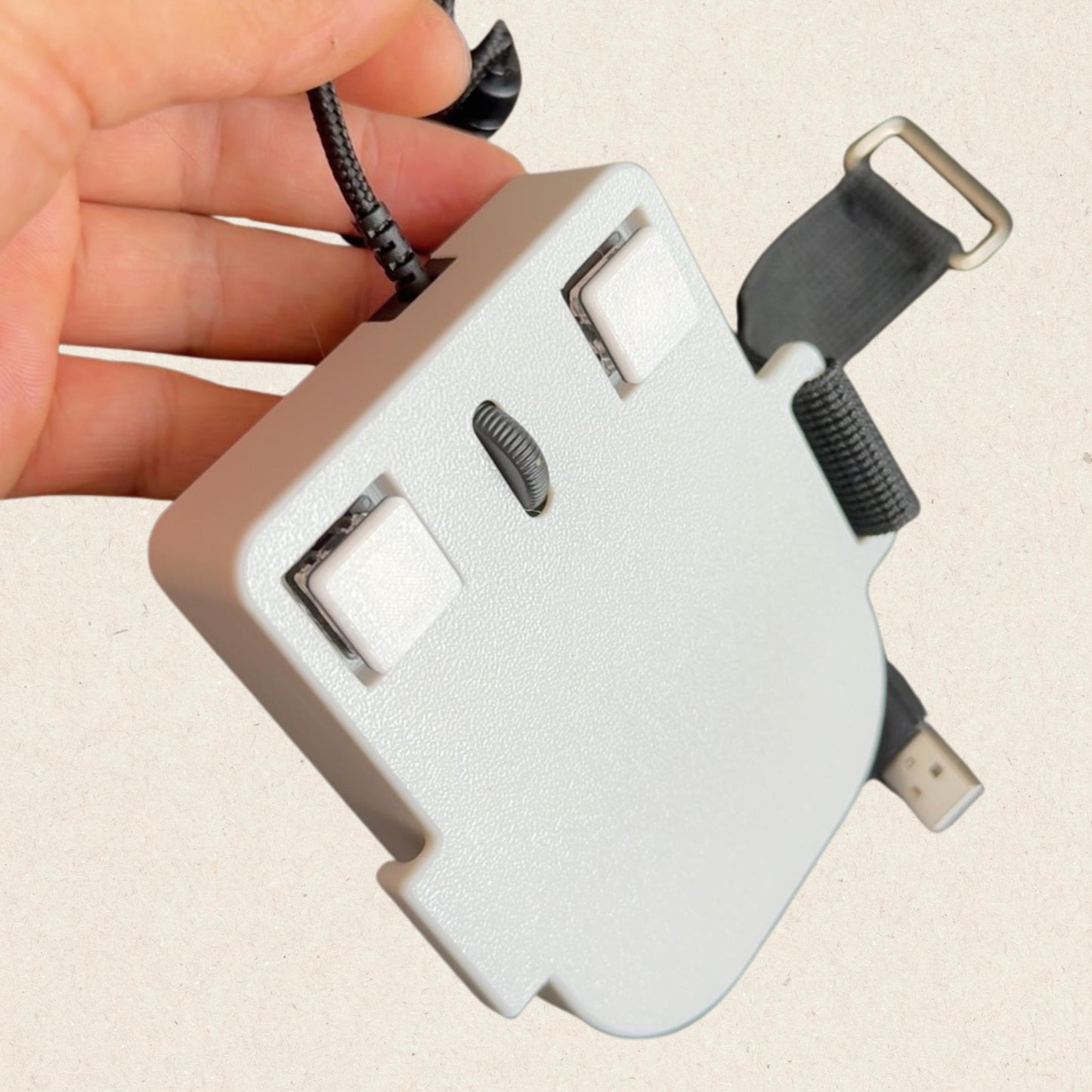 Assistive Mouse with Adjustable Band