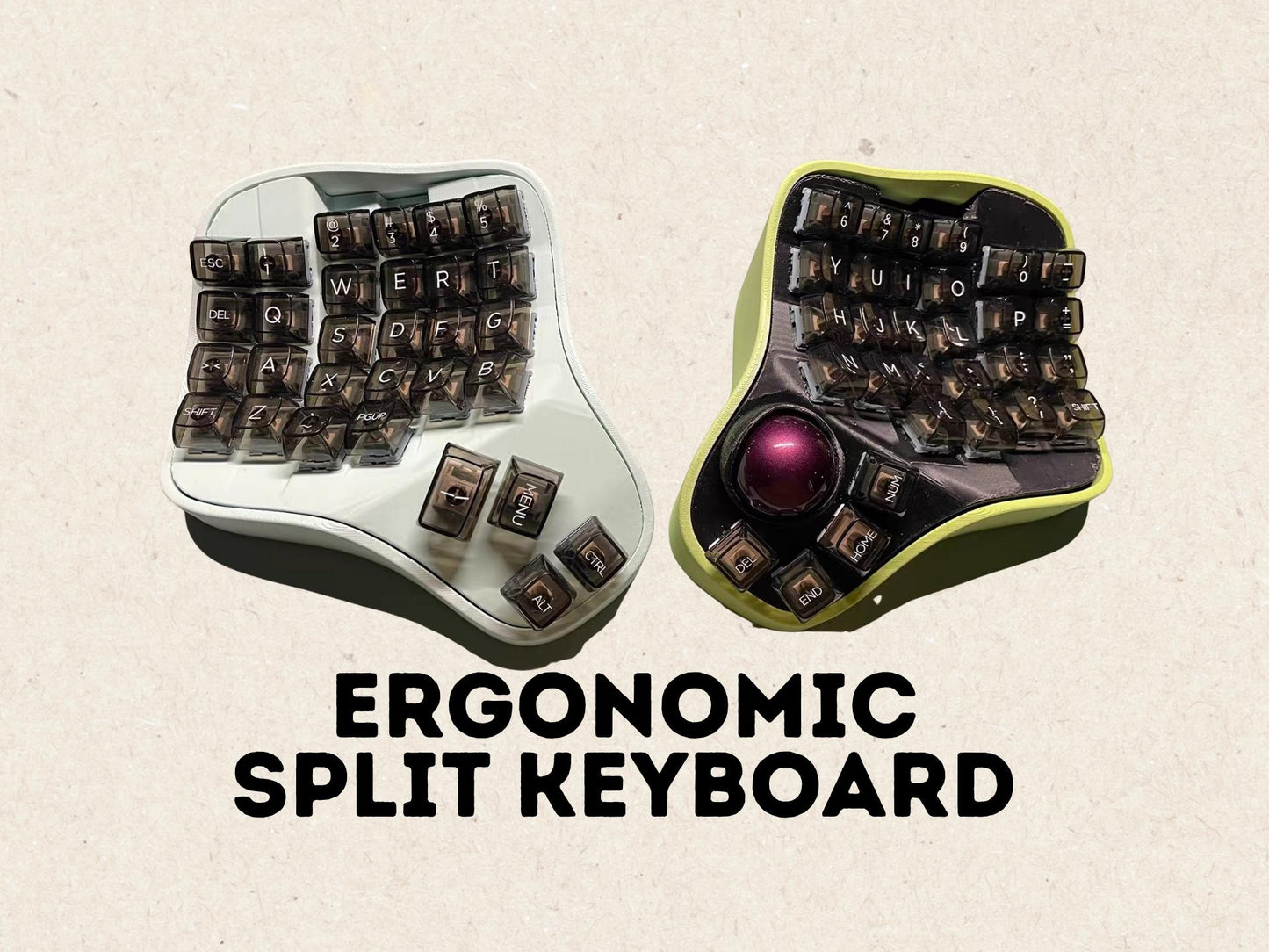 Curvy Cake Split Keyboard DIY Kit