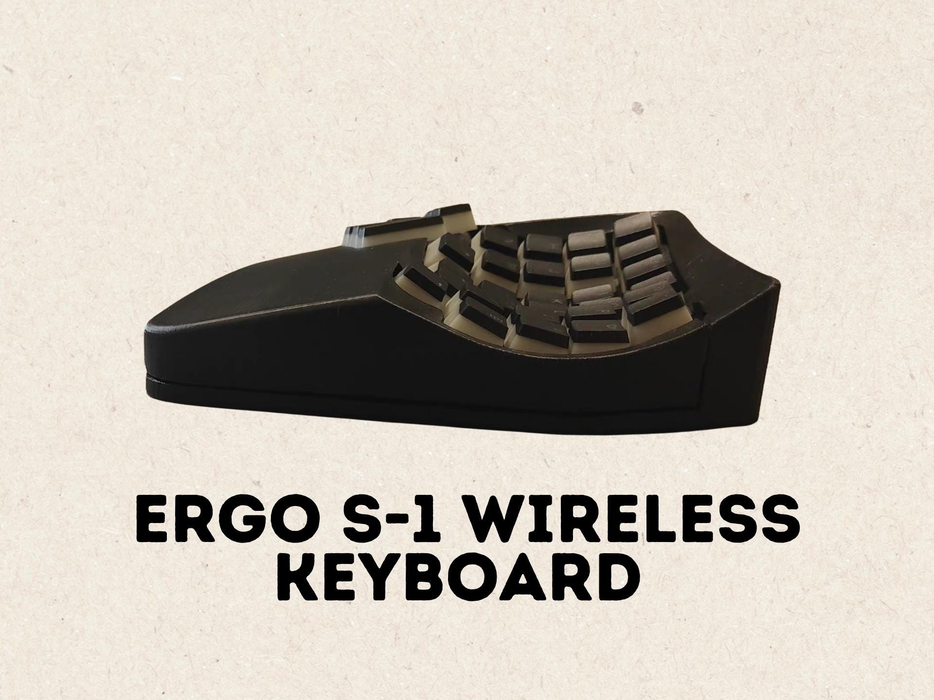 Ergo S-1 Split Wireless Keyboard