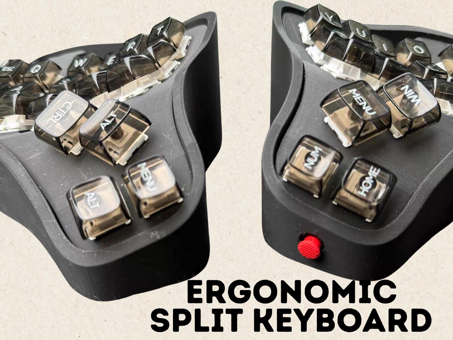 Curvy Cake Split Keyboard DIY Kit