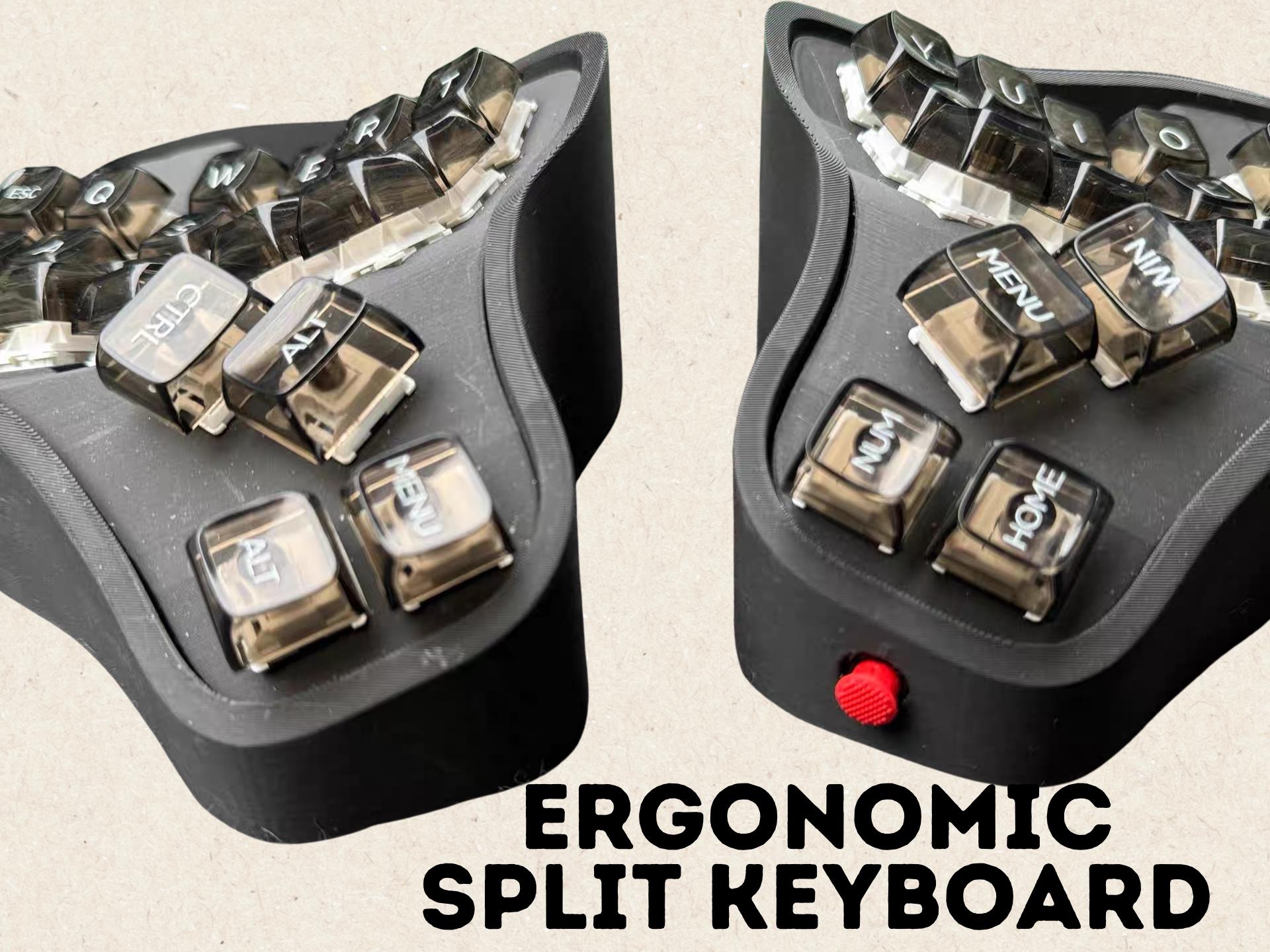 Curvy Cake Split Keyboard DIY Kit