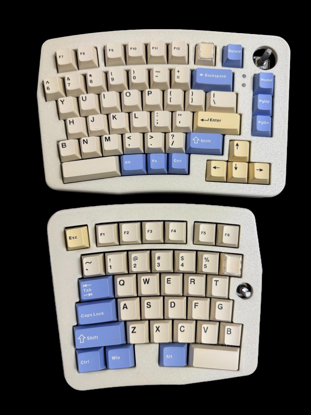 Alice Layout Retro Split Keyboard