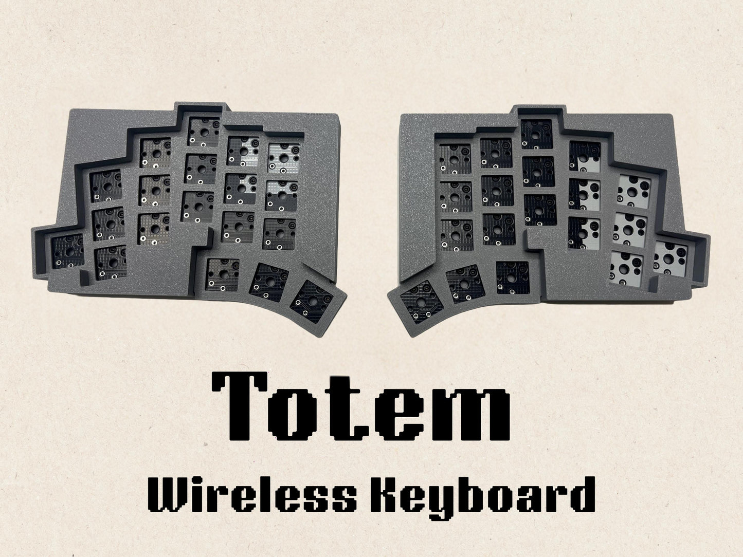 Totem Split Keyboard DIY kit